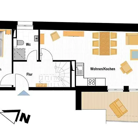 De Meere Whg 8 Nieblum